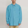 DIGAWEL Side pocket L/S shirt 透气混纺面料侧口袋廓形长袖衬衫 商品缩略图0