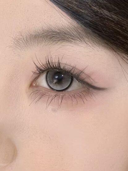 mimipark 半年抛 黛莉的猫&粉黛的河 14.2mm 美瞳两片装 细闪冰晶玻璃珠 商品图7