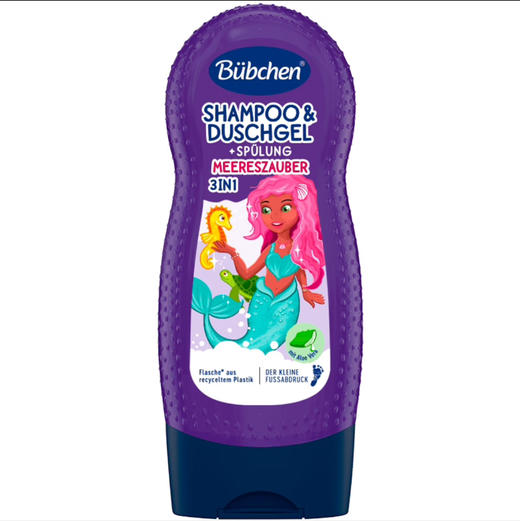 贝臣美人鱼洗发沐浴露230ml 商品图0