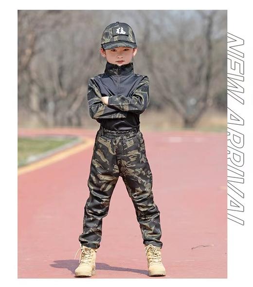 【儿童战术蛙服】儿童战术蛙服作训服男女童套装特种兵军训夏令营亲子户外拓展hgz 商品图6