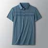 【空调凉感】罗蒙男士商务网眼冰丝polo衫男短袖男夏季薄款t恤男短袖 商品缩略图3