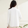 【大众通勤】罗蒙女士长袖衬衫简约V领时尚有型百搭衬衫开衫女 商品缩略图3