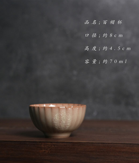 百褶杯