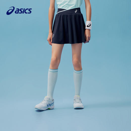 ASICS/亚瑟士童装2024年女童夏新款轻薄柔软飘逸运动网球裙短裙子 商品图1