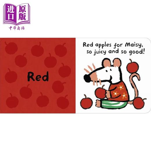 预售 【中商原版】小鼠波波 颜色 Maisys First Colours 英文原版 儿童纸板书 幼儿学习 早教认知图画书 亲子读物 纸板绘本 1-3岁 商品图1