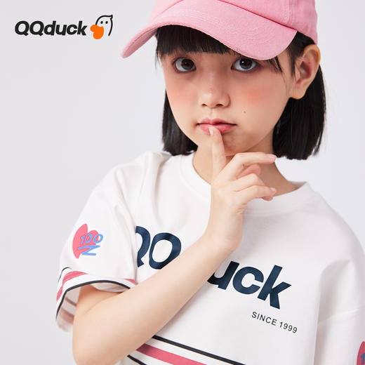 【120-160】【可可鸭】女童短袖T恤纯棉夏季半袖t恤 商品图8