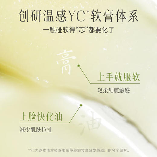 逐本清欢植萃净颜卸妆膏深层清洁乳化快滋润温和不刺激卸妆膏100ml 商品图1