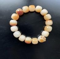 JS（小白）白玉菩提（猫爪）手串 商品图0