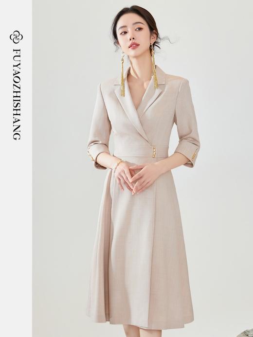IWY/扶摇系列 春季轻国风温柔新中式西装裙FYQ341 商品图0