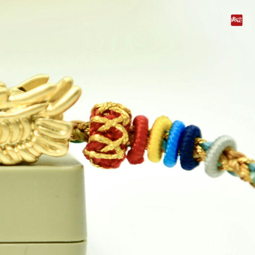 正安 端午传统习俗「系朱索 」麒麟青龙五色手绳 1盒【预售 预计6月初发货】 商品图6