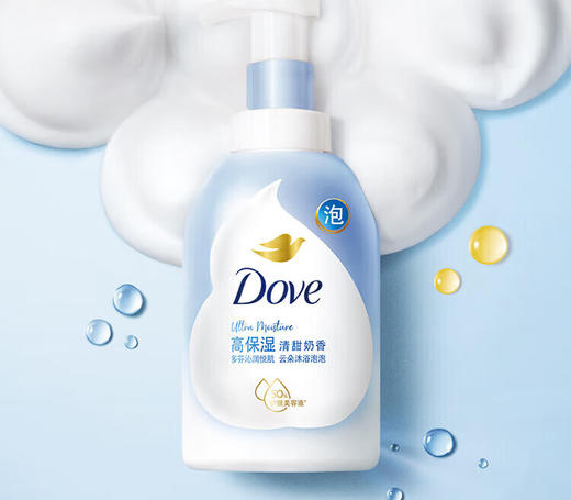 多芬(DOVE)深层营润沐浴泡泡400ml 神经酰胺加温和氨基酸 肌肤水嫩透亮持久留香 商品图2