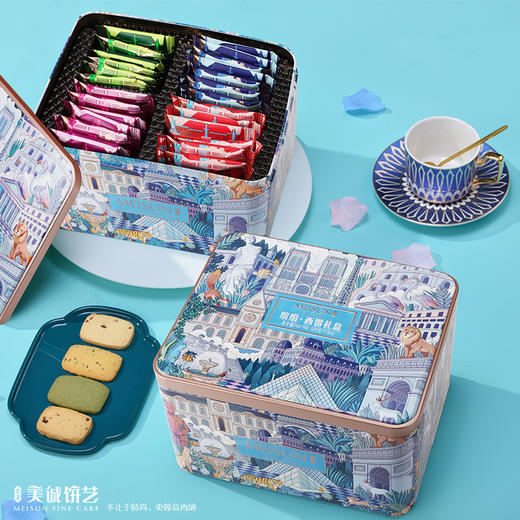 【香港美诚】缤纷 西饼礼盒500g 商品图0