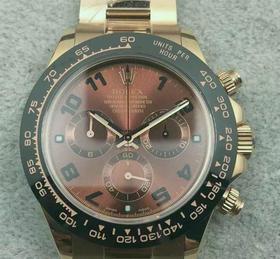 （文章杂谈）劳力士复刻手表一比一手表宇宙计型迪通拿做工如何？