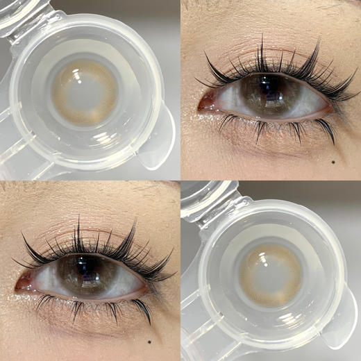 Kira fairy品牌日抛-#Jennie Brown金浅亚麻(10p/盒） 商品图12