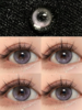 wecute 半年抛 蔷薇紫/暮色棕 紫/棕 14.2mm 美瞳两片装 奶呼呼清透眼 商品缩略图4