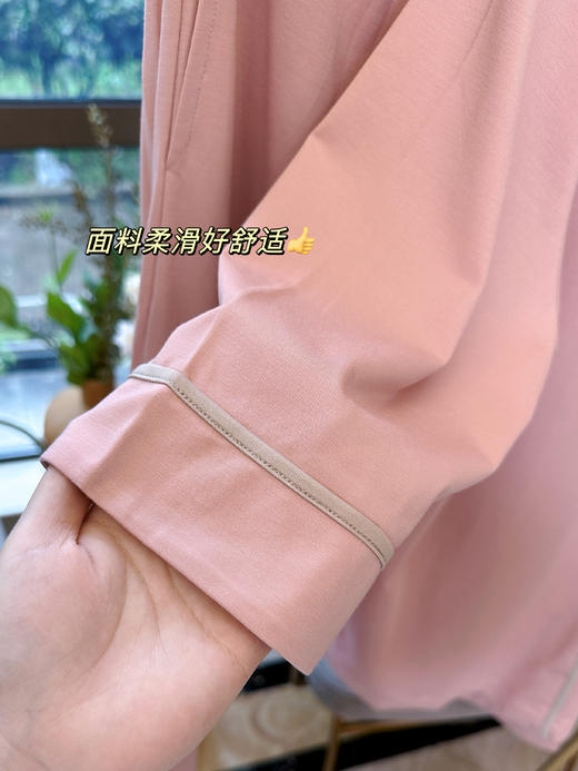 2024醉新款春夏秋可穿柔感竹纤维家居睡衣~天Ran竹纤维，天府之竹“纤维” 500强企业 健康绿色可降解，版型宽松具有弹力 柔软丝滑 Fang螨 吸湿透气！ 商品图2