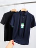 PRA同款桑蚕丝天丝精编面料无缝压胶高端POLO衫 商品缩略图1