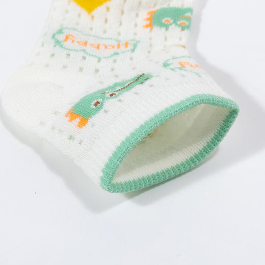 贝贝怡10双子童袜四季休闲亲肤舒适萌趣可爱宝宝袜子男童ZB5DP017 商品图7