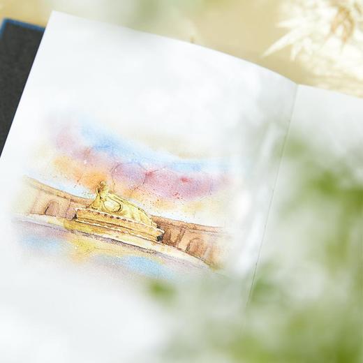 牛首山集章本旅行盖章本空白笔记本高颜值精美纪念手账本 商品图3