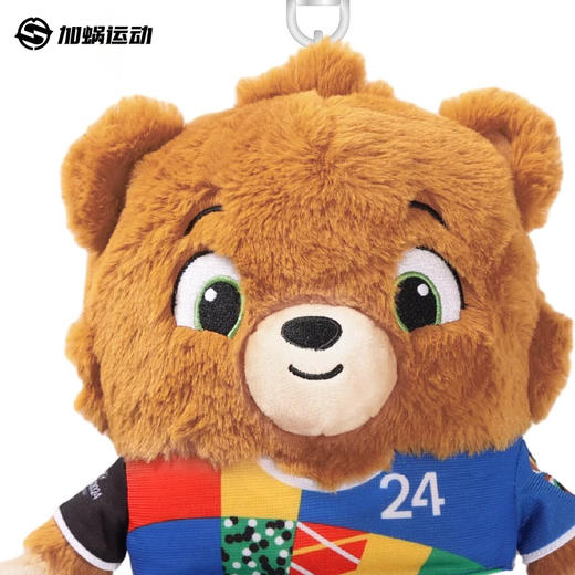 【官方正品】SFS 2024欧洲杯吉祥物挂件钥匙扣阿尔巴特熊挂件纪念 商品图2
