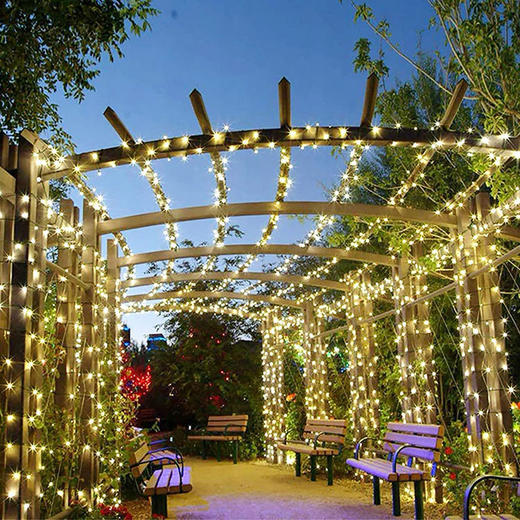 严选 led小彩灯串暖色户外氛围灯露营挂树星星灯满天星电池款（不含电池） 商品图2