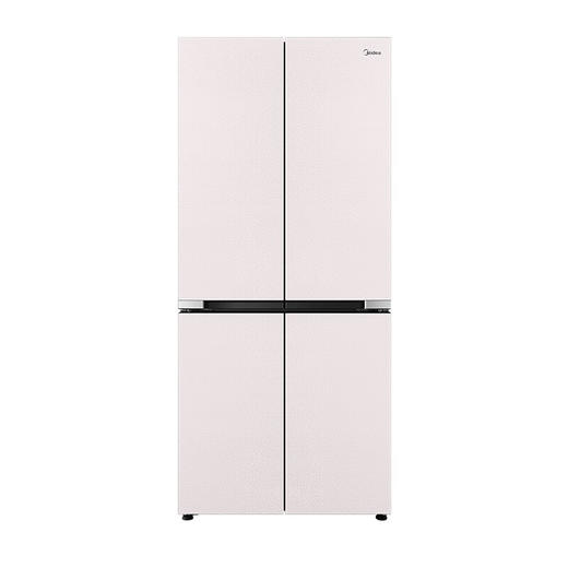 美的（Midea）箱651升十字四门微晶一周鲜净化除菌保鲜速冻智能家用微晶大冰箱BCD-651WSGPZMA烟雨褐 商品图1