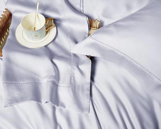 利路米百支纯色奥地利兰精天丝面料四件套 灰紫 商品图2