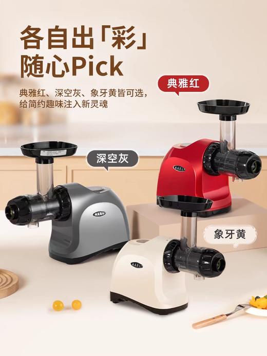 新款原汁机低速西芹榨汁机家用全自动果蔬慢磨机 商品图3