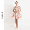 LIZZY优雅名媛千金宫廷风印花丝麻仙女风连衣裙7992 商品缩略图2