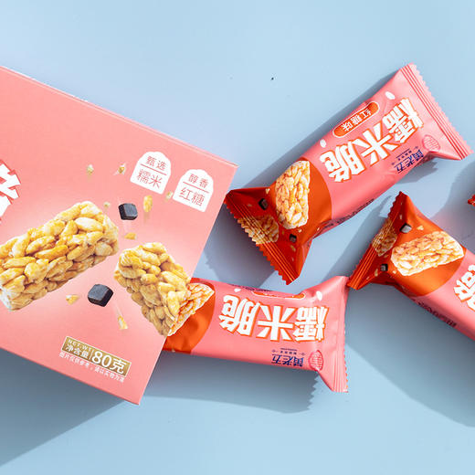 F-黄老五红糖糯米脆80g*6盒装 商品图4