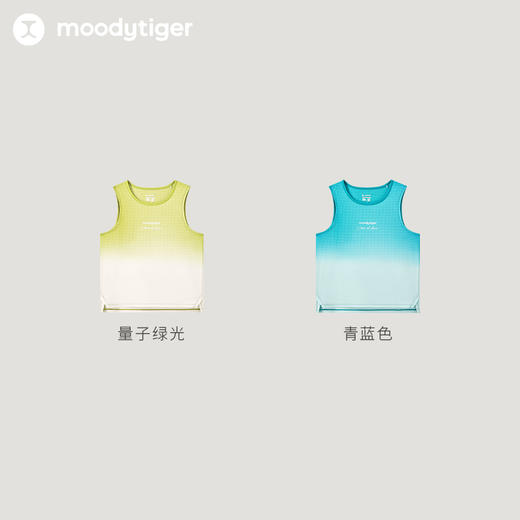 【24年夏新品】moodytiger24年夏新男童运动夏季印花无袖渐变色背心42111103 商品图4