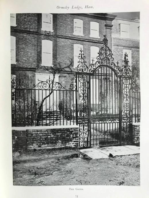 约20世纪早期 雷恩与乔治时期早期房屋图集 约百幅插图 布面精装大16开 商品图5