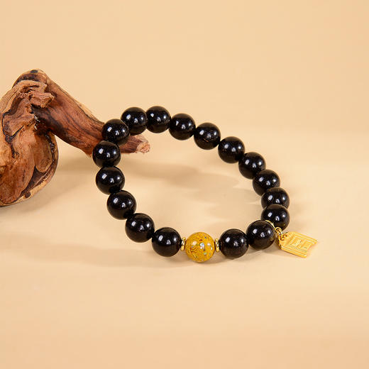 宫和宝珈 华裔设计师郑陈曼芝，来自故宫的礼物，故宫文创 沉香朱砂手串 男女款 商品图0