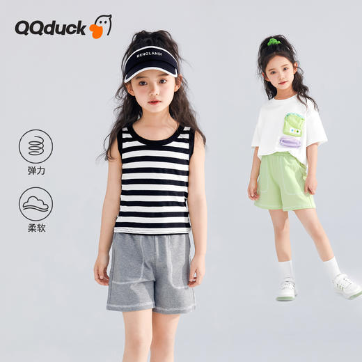 【120-165】【可可鸭】女童短裤夏季薄款运动五分裤 商品图8