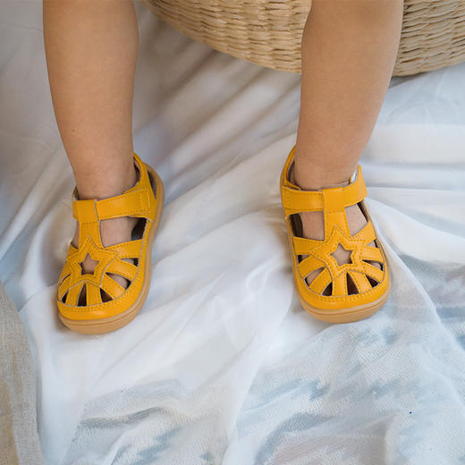 集XY 小蓝羊夏款0-3岁宝宝防滑软底包头防撞-学步凉鞋 商品图11