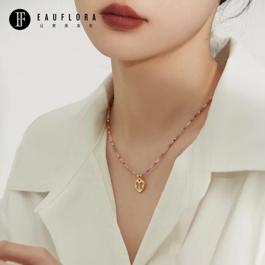 『梵蝶』彩宝浮雕蝴蝶项链 商品图1