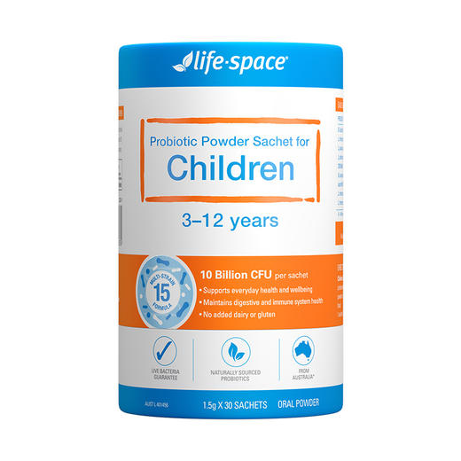 Life-Space 儿童粉剂条装益生菌1.5g*30条 商品图2