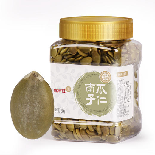 【悠享佳】南瓜子仁原味熟大颗粒烘焙孕妇零食无壳瓜籽炒货罐装坚果 商品图4