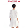 【裙装】女装棉柔抽褶收腰连衣裙 1N2225311 商品缩略图2
