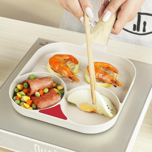 【早餐从不将就！每天3分钟花样早餐~】麦饭石二合一煎蛋锅 平底不粘鸡蛋锅 迷你煎锅早餐锅 厨房牛排锅！-QQ 商品图0