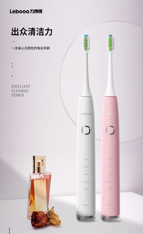 力博得（Lebooo） 电动牙刷 成人充电IPX7防水自动牙刷博雅炫白（LBE-657A21）