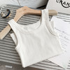 【包边长弹力大，遮副乳效果好！】维多利亚同款纯棉螺纹内搭防走光大码，工字背心女外穿打底外搭吊带-lm！ 商品缩略图5