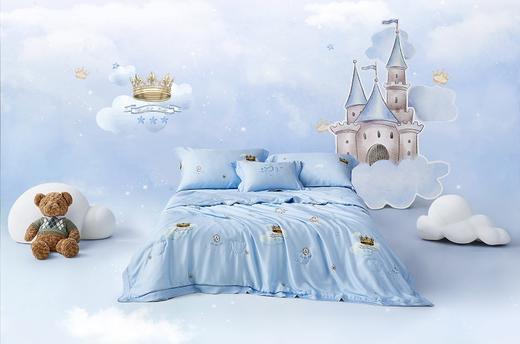 罗莱儿童 童臻 A类可水洗桑蚕丝被-夏 圣马丁奖杯 商品图0