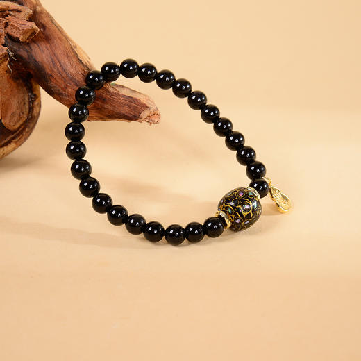 宫和宝珈 华裔设计师郑陈曼芝，来自故宫的礼物，故宫文创 沉香朱砂手串 男女款 商品图2