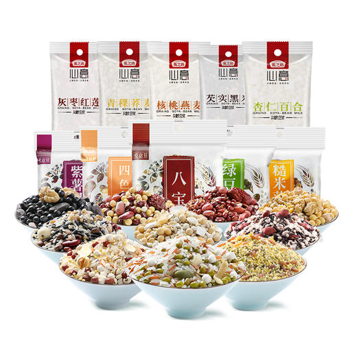 【自营】燕之坊聚福纳祥粗粮礼盒1.15kg 五谷杂粮组合装礼品 C01070010971 商品图2