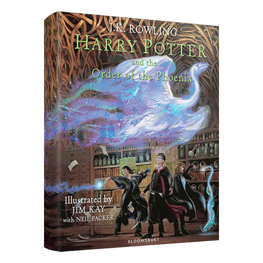 英国彩绘版哈利波特与凤凰社5第五部精装英文原版 Harry Potter and the Order of the Phoenix Illustrated 英文版 进口英语书籍 商品图0