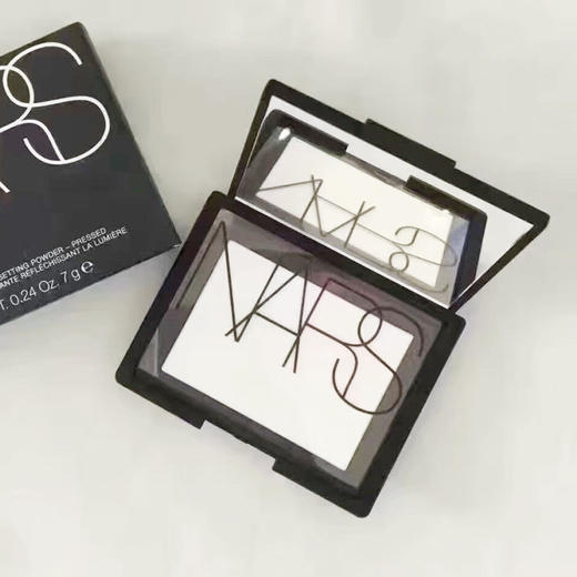 Nars/娜斯流光美肌轻透裸光蜜粉饼 10g 控油定妆大白饼 播 商品图3