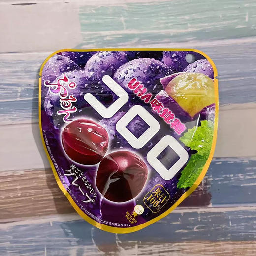 袋装悠哈软糖紫提48g 商品图0