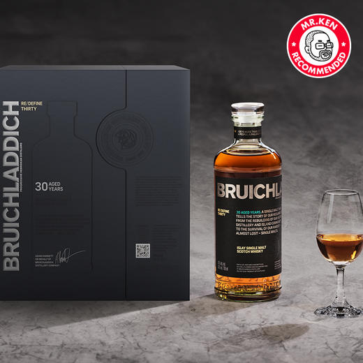 布赫拉迪(Bruichladdich)30年单一麦芽苏格兰威士忌 商品图2