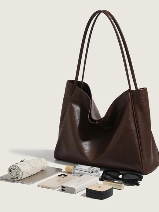 LEOS VITI 美拉德色系子母包包 舒适手提 时尚设计 容量大 商品图2